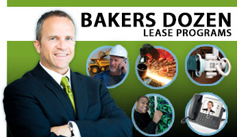 bakers dozen lease financing promotion