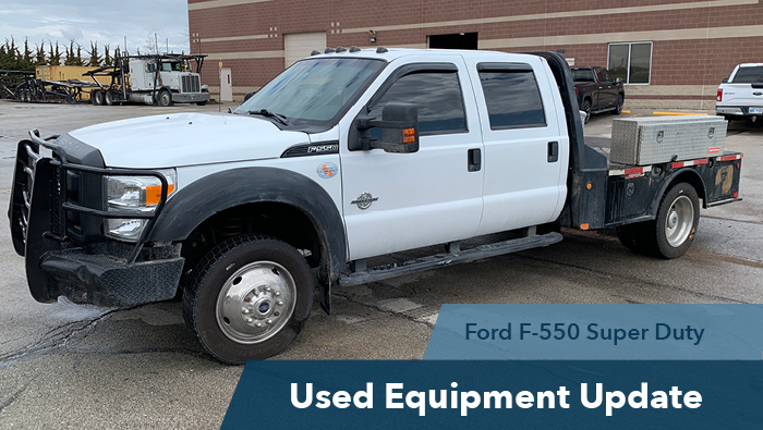 Used Equipment Update :: 2012 Ford F-550 Super Duty