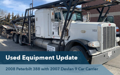 Used Equipment Update :: Peterbilt With Devlan Auto Carrier