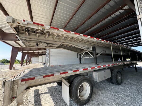 2017 Wilson AF108SS Alum. 53x102 Flatbed Trailer 5629