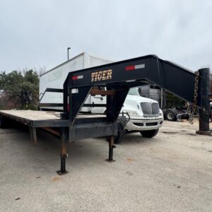 2020 Tiger Gooseneck Flatbed Trailer-.4