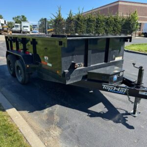 2023 Top Hat 77x12' BP Dump Trailer (12' Box)-3