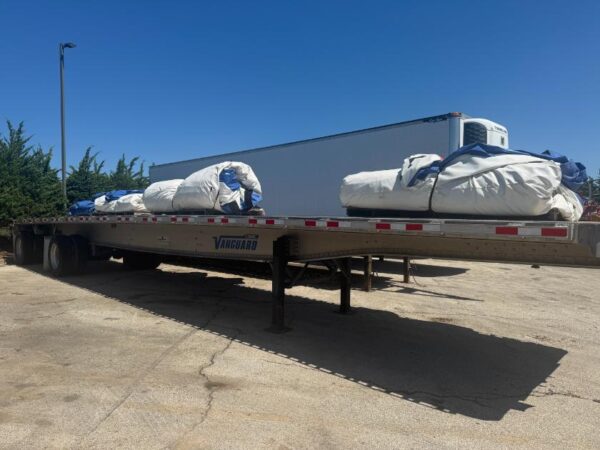 2020 CIMC Vanguard 48' Aluminum Flatbed Trailer VIN4740-2