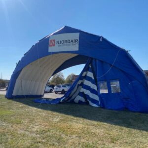 Njordair Fast Tent Air Beam Building-4