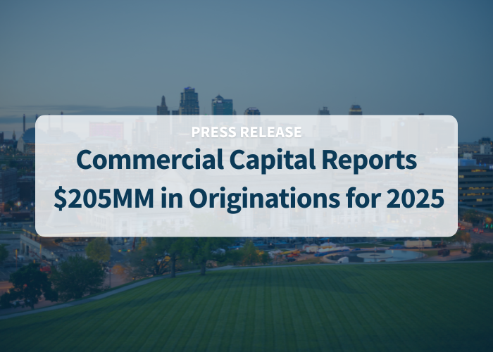 Commercial Capital Company Reports $205 Million in Originations for 2025