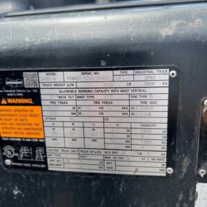 2022 Doosan G18S-5LP 3500 Pneumatic Forklift 3463 (5)