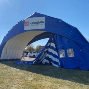 Njordair Fast Tent Air Beam Building